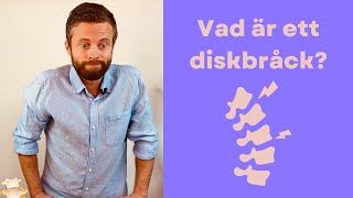 Vad är ett diskbråck och vad ska man göra åt det [upl. by Brendon]