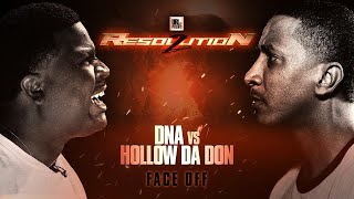 URL FACE OFF DNA VS HOLLOW DA DON BATTLE 226 [upl. by Marinna]