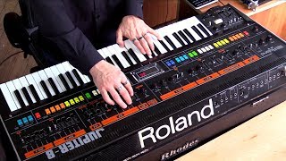 The Roland Jupiter 8 In Action [upl. by Burtie]