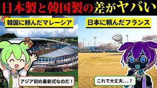 【衝撃】韓国に頼んだマレーシアと日本に頼んだフランスの差がすごいことに、、、！ドーム建設でなぜこんなにも大きな差ができてしまったのか？【ずんだもん、ゆっくり解説】 [upl. by Ike60]