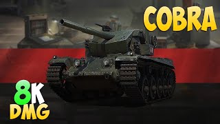 Cobra  5 Kills 8K DMG  Threatening  World Of Tanks [upl. by Reinal]