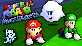 GHOST HUNT  Mario 64 MULTIPLAYER HACK Part 4 [upl. by Akcira]