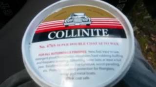 How to apply collinite 476s double coated wax [upl. by Curson316]