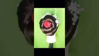 Without Bun juda hairstyles for Bridal  shorts bunhairstyle viralvideo ytviral [upl. by Pillsbury]