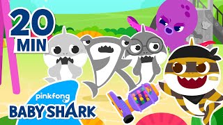 Where are the Colors Bring them Back to Baby Shark  Compilation Stories  Baby Shark Official [upl. by Alleon106]