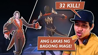 Bagong Hero ng ML na Mage Subrang Lakas Cecillion 32 Kill [upl. by Natye]