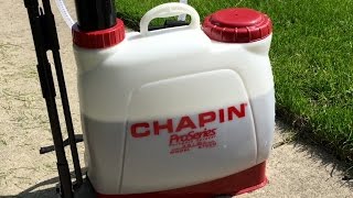 Chapin 4Gallon Hand Pump Backpack Sprayer Review [upl. by Donovan]