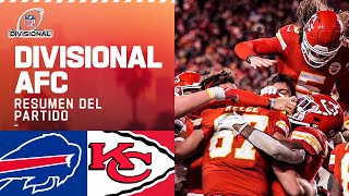 Buffalo Bills vs Kansas City Chiefs  NFL Playoffs 2022  NFL Highlights Resumen en español [upl. by Finkelstein]