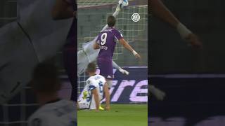 Handanovic stops Vlahovic 🧤❌ IMInter Shorts [upl. by Jeno53]