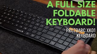 Add THIS Keyboard To Your Mobile Setup ProtoArc XK01 Folding Keyboard Review protoarc [upl. by Ahsemit196]