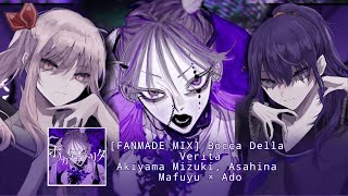 Bocca Della Verità  25ji Nightcord de × Ado  Akiyama Mizuki Asahina Mafuyu × Ado mix [upl. by Nataniel]