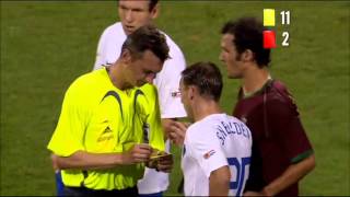 Four Red Cards And 16 Yellow Cards in One Single Game [upl. by Adis]