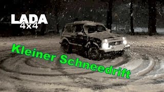 🚗 LADA Niva  Kleiner Schneedrift [upl. by Nylsirk]