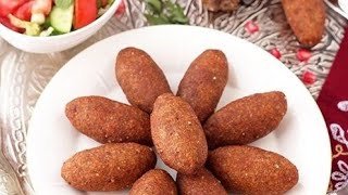 How to make fried kibbeh  lebanese kibbeh recipe  easy meat stuffed kibbeh recipe  fried kibbeh [upl. by Neleag]