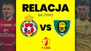 WISŁA KRAKÓW  GKS KATOWICE  1 LIGA  RELACJA NA ŻYWO [upl. by Nnahteb]