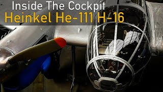 Inside The Cockpit  Heinkel He111 H16 CASA 2111 [upl. by Treblihp208]