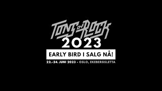 Tons of Rock 2023 – earlybird [upl. by Benetta]