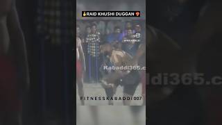 Khushi Duggan Raid🔥 khushiduggan prince sports kabaddi [upl. by Naoj812]