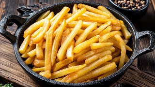 How to Make French Fries At Home  Crispy  The Best Way To Cook French Fries [upl. by Etteniotnna833]