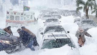 South Africa is Freezing Heavy Snow storm hit KwaZuluNatal people trapped world is shocked [upl. by Aihset]