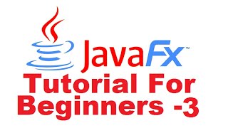 JavaFx Tutorial For Beginners 3  How to Create Your First JavaFX Application [upl. by Norted360]