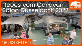 FaltcaravanNews vom Caravan Salon Düsseldorf 2022 Camplet Opus Trigano [upl. by Cordey]