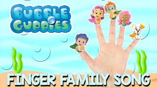 Bubble Guppies Finger Family Song  Nursery Rhyme [upl. by Sorodoeht790]