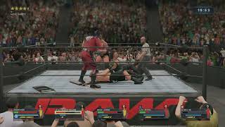 WWE 2K23 Fatal 5 Way Match Gets Crazy [upl. by Etteroma]