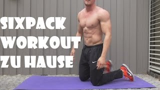 4 Minuten SIXPACK WORKOUT für zu Hause EXTREM [upl. by Tezzil]