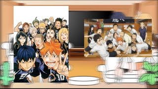 Karasuno react to Hinata Shoyo as a new member AU ByDorieib [upl. by Phylys117]