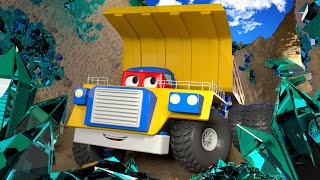 Carl der Super Truck  Der Bergbaulaster  Autopolis 🚒 Lastwagen Zeichentrickfilme für Kinder [upl. by Kip768]