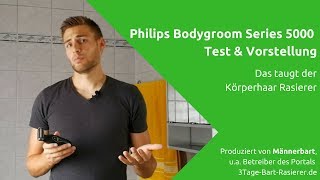 Philips Bodygroom Series 5000 BG2036 Vorstellung unserer Kaufempfehlung für Männer Körperrasierer [upl. by Silliw]