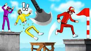 Using 00001 of My Power to Beat My Friends Ultimate Monkey Race [upl. by Amek]