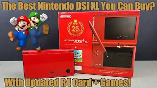 The Best Nintendo DSi XL  That Money Can Buy  Updated R4 Card  Games [upl. by Dnamra574]