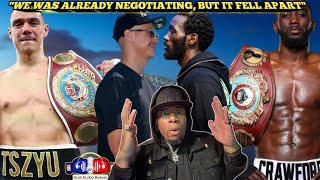 BREAKING NEWS CONFIRMED TIM TSZYU amp TERENCE CRAWFORD ALREADY BEGAN TALKS FOR FIGHT BUT FELL APART [upl. by Zizaludba]