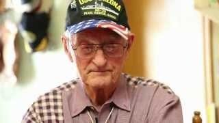 Lonnie Cook a Pearl Harbor Survivor talks about what he experienced on Dec 7 1941 [upl. by Airlie818]