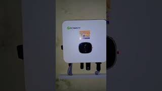 Growatt 15kw on grid inverter shortsfeed shorts viralvideos [upl. by Enyleuqcaj106]