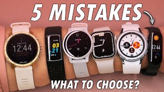 5 Smartwatch amp Fitness Tracker BUYING MISTAKES  Buying Guide 2024 [upl. by Mani]