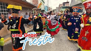 así se festeja a San Cristóbal Mártir aquí en Coyotepec Estado de México [upl. by Adelric]