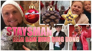 STAYSMAN  🎅🏻 Bam Bam Ding Ding Dong 🎶  Musikkvideo  Jul på KuTopppen [upl. by Atsok]