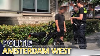 Politie  Aanrijding met letsel  Opgevoerde fatbike  Overlast op het station  Amsterdam [upl. by Lanevuj]