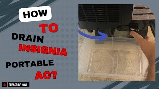 How to Drain Insignia Portable AC [upl. by Juanne]