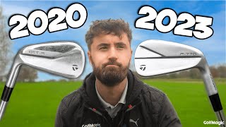 HUGE Difference NEW 2023 TaylorMade P770 vs 2020 TaylorMade P770 Irons [upl. by Madoc]