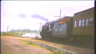 Trains At Pemberton Train station New Jersey 1940s [upl. by Erund]