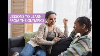 Help kids learn important lessons from the Olympics Here are 20 prompts to spur conversation [upl. by Ahsinod]