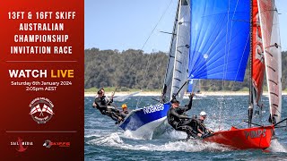 13ft and 16ft Skiff Nationals INVITATION RACE [upl. by Arod]