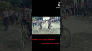 Slow Cycle race on childrens day । This program organised by life line public school bestcycle [upl. by John]