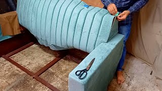 Folding Sofa Come Bed Design With Price  How To Make Foldable Sofa Bed Sofa Cum Bed [upl. by Ronyar162]