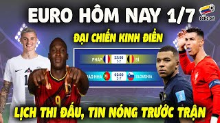 Lịch Thi Đấu Euro 2024 Hôm Nay 17 TRẬN ĐỈNH CAO VÒNG 18 TT Trước Trận Nhận Định Dự Đoán KQ [upl. by Merriam616]