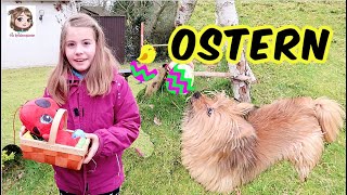 FROHE OSTERN 🐰 Der Osterhase war da 🐰 Nester mit Geschenken für Hannah Ellie und die Katzen [upl. by Ennovart485]